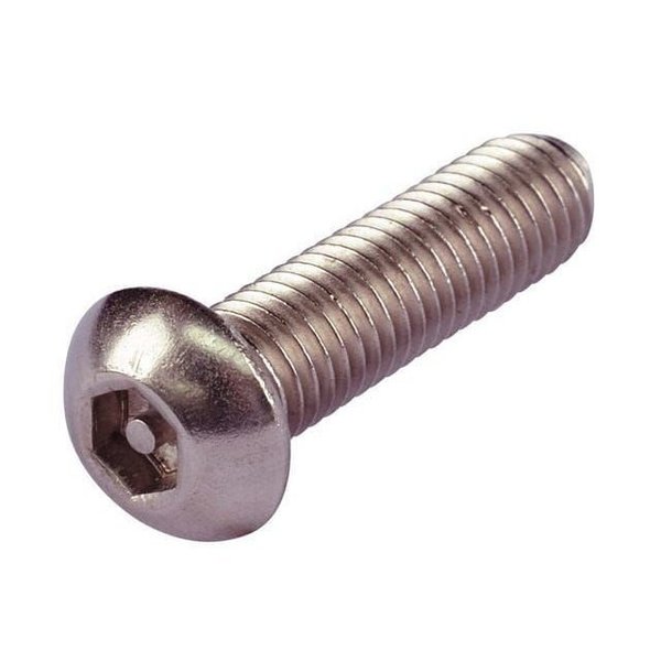 Newport Fasteners #8-32 Socket Head Cap Screw, 18-8 Stainless Steel, 3/8 in Length, 5000 PK 788878-5000